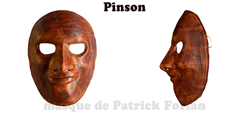 Pinson, masque expressif