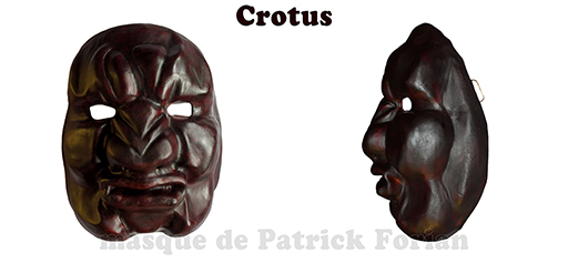 Crotus, masque expressif