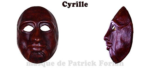 Cyrille, masque expressif