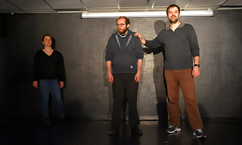 stage d'improvisation théâtrale : Expression corporelle ; trio, la nostalgie
